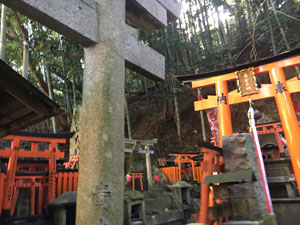 京都　伏見稲荷大社でハイキング（１）